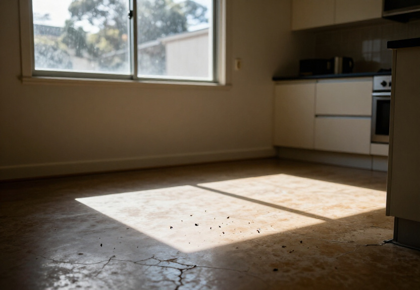 Ant nest in wall cavity of North Sydney apartment