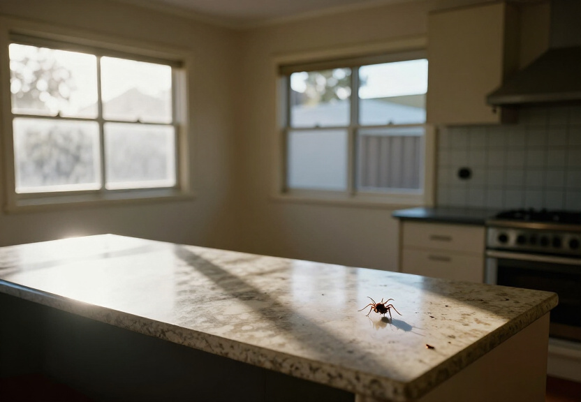 Ant trail in a North Sydney office before treatment
